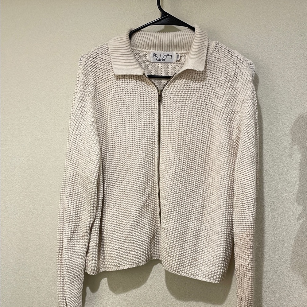 Vintage - BKG & Company Cream Knit top.100% Cotton